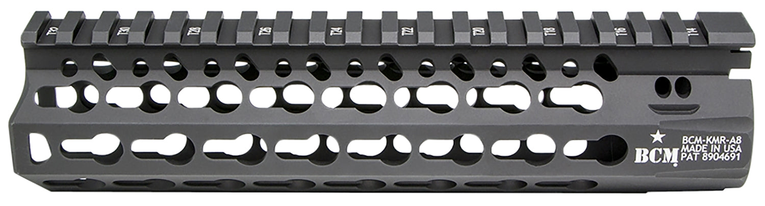 BCM KMR Alpha 8" Free-Floating KeyMod AR-15 Handguard Black