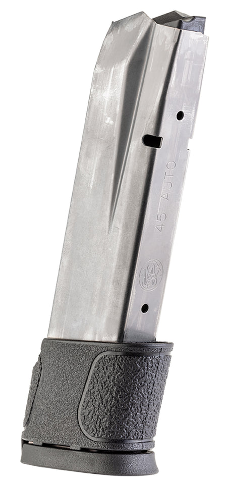 Smith & Wesson 194760000 M&P 45ACP 14 Round Steel Magazine Black Floor Plate