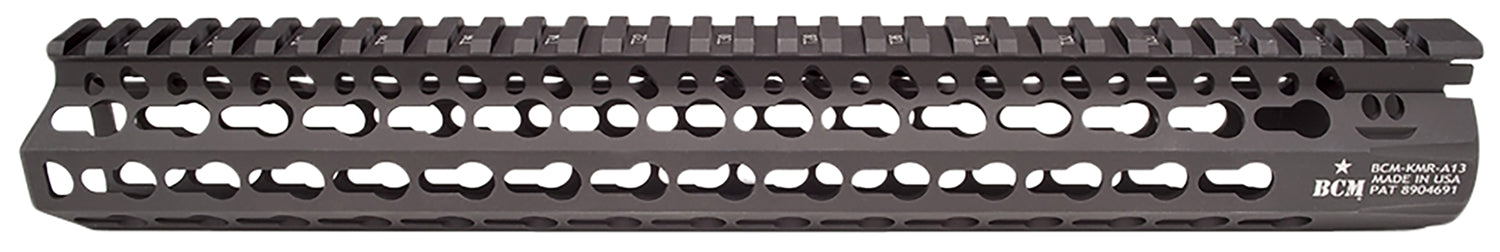 BCM KMRA13556BK KMR Alpha 13" Keymod Aluminum Handguard with Black Anodized Finish AR-15