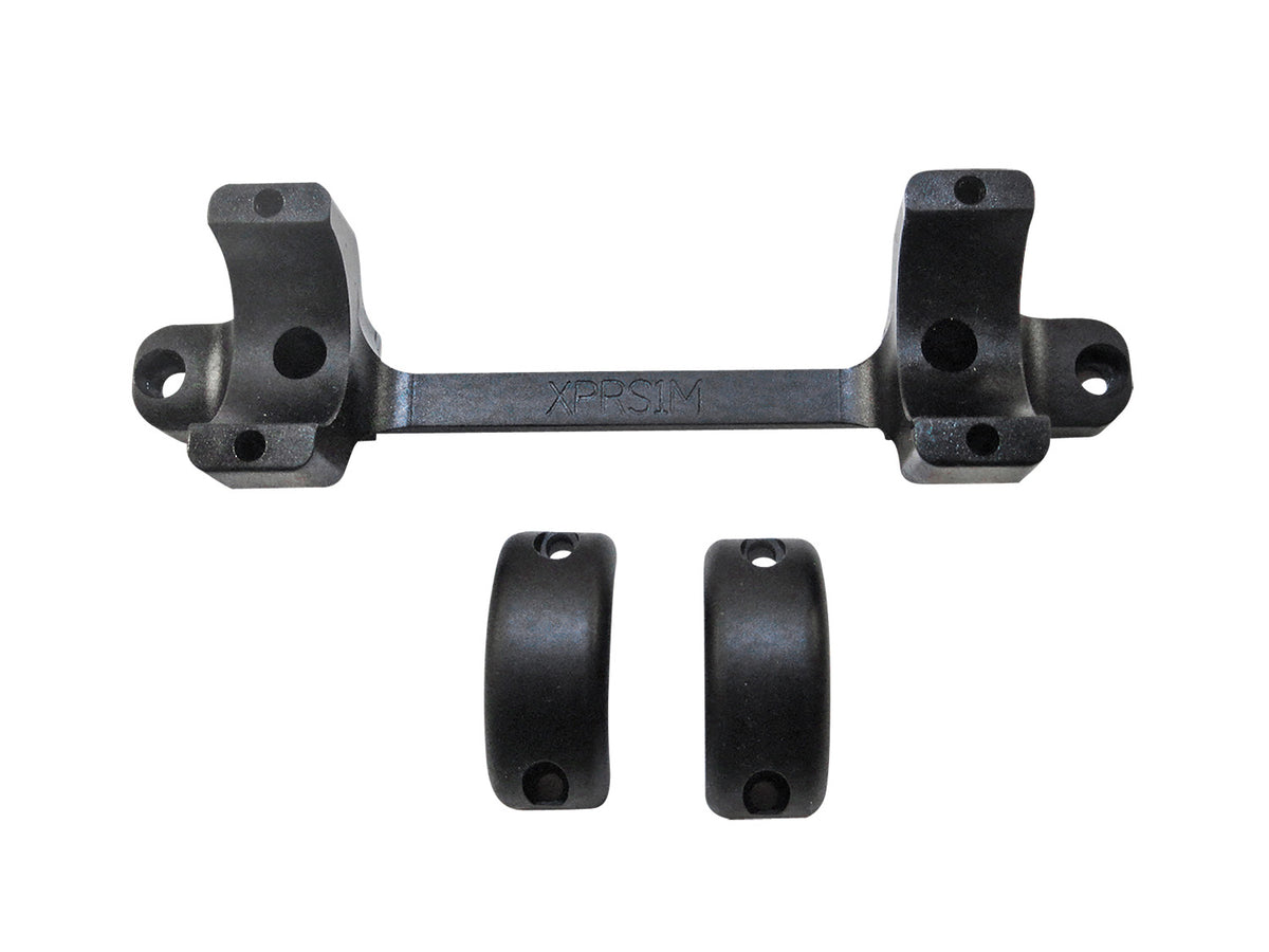 DNZ XPRS1M Game Reaper Winchester Rifle Scope Mount Ring Combo 1 Inch Matte Black