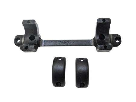 DNZ XPRS1M Game Reaper Winchester Rifle Scope Mount Ring Combo 1 Inch Matte Black