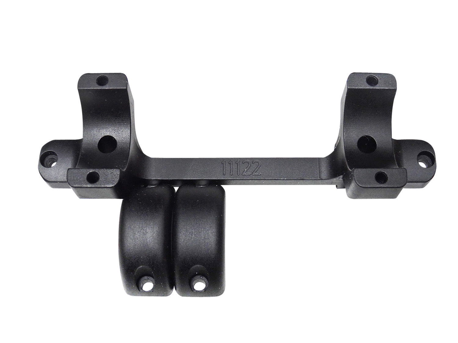 DNZ 11121 Game Reaper Thompson Center Rifle Scope Mount Ring Combo 1 Inch Matte Black