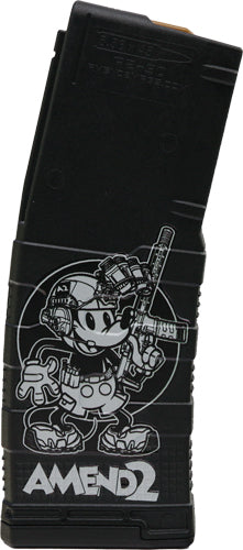 Amend2 AR-15 5.56x45mm 30 Round MOD3 Polymer Steamboat Willie Mag