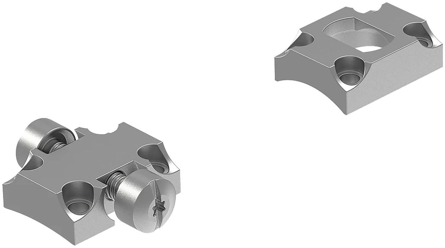 Leupold 65425 Silver Steel Standard Base - Browning X-Bolt