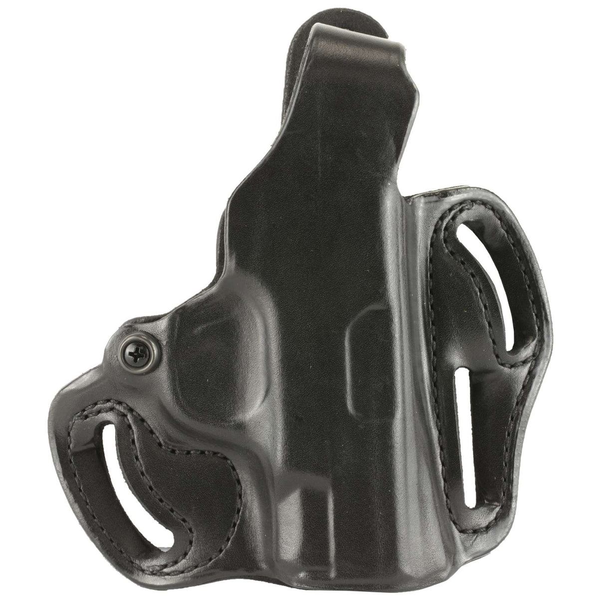 DeSantis Thumb Break Scabbard Black Leather RH Holster for S&W M&P Shield 45