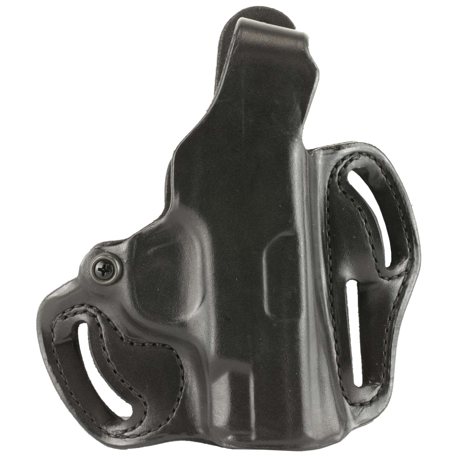 DeSantis Thumb Break Scabbard Black Leather RH Holster for S&W M&P Shield 45