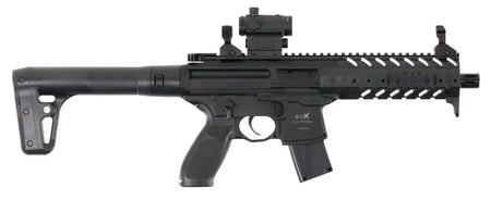 Sig Sauer MPX Airgun .177 Cal CO2 30-Round with SIG20R Red Dot Black