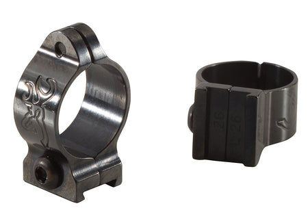 Browning 12345 1" High Scope Rings Matte Black A-Bolt/BAR/BLR/X-Bolt