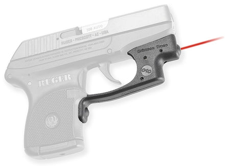 Crimson Trace 0122501 Compact Red Laser Sight for Ruger LCP, Trigger Guard Mount, Black Polymer