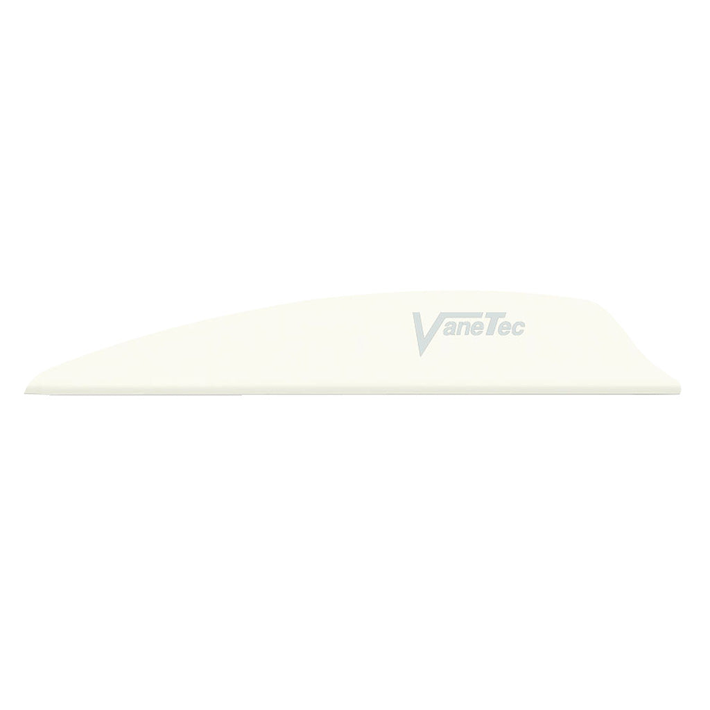 VaneTec 2.88 in. White Shield Cut Swift Vanes 100 Pack