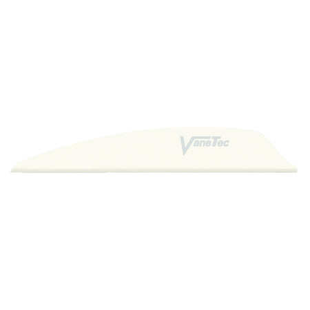 VaneTec 2.88 in. White Shield Cut Swift Vanes 100 Pack