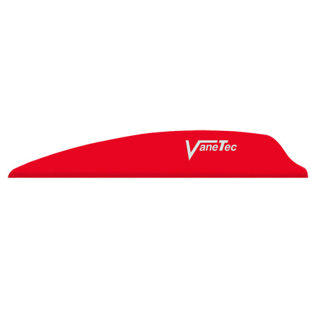 VaneTec 2.88 in. Ras Red Shield Cut Swift Vanes 100 Pack