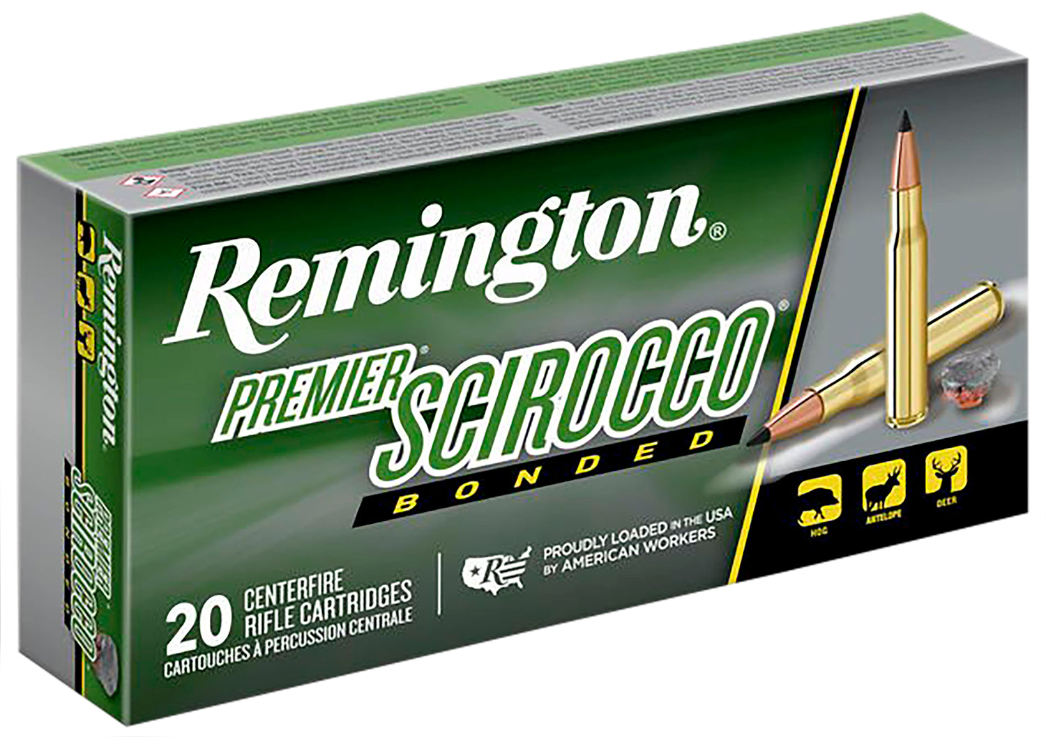 Remington Premier Swift Scirocco Bonded 150 Grain .30-06 Springfield 2910 fps 047700354002