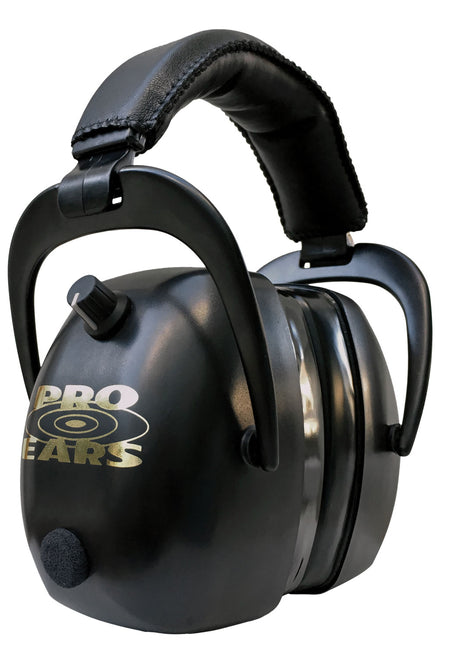 Pro Ears PEG2RMB Gold II 30 Electronic Muff 30dB Black/Gold Adult 1 Pair