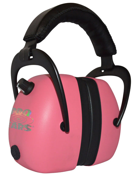Pro Ears PEG2RMP Gold II 30 Electronic Muff 30dB Pink/Black Adult 1 Pair