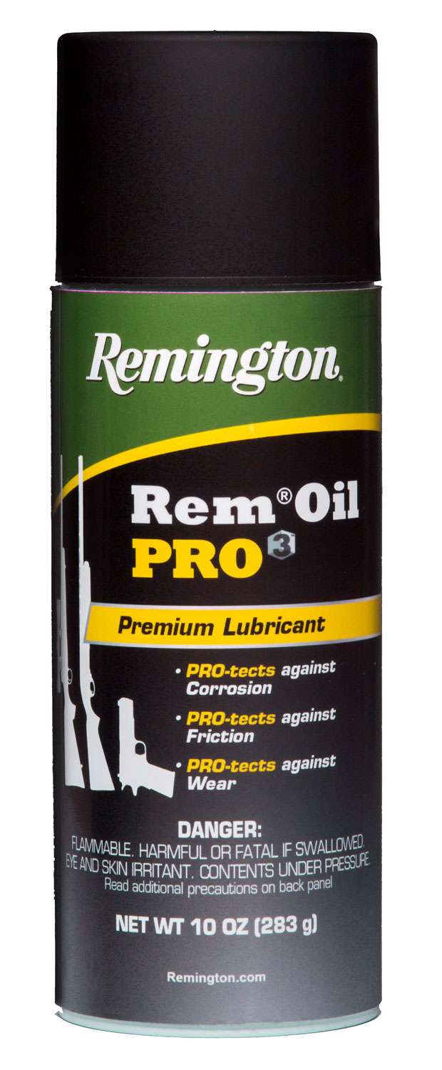 Remington Rem Oil Pro3 Premium Firearm Lubricant and Protectant, 10 oz Aerosol