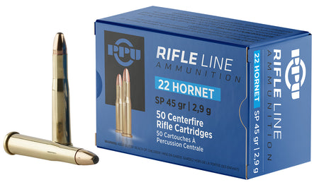Prvi Partizan .22 Hornet Rifle 45 grain Soft Point ammunition