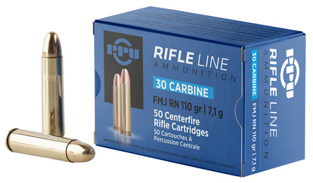 Prvi Partizan .30 Carbine Standard Rifle 110 grain Full Metal Jacket Round Nose ammunition