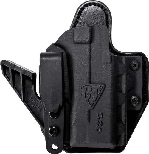 Comp-Tac EV2 Max Hybrid Inside Waistband Appendix Holster Glock 26 Gen 1-4 RH Black