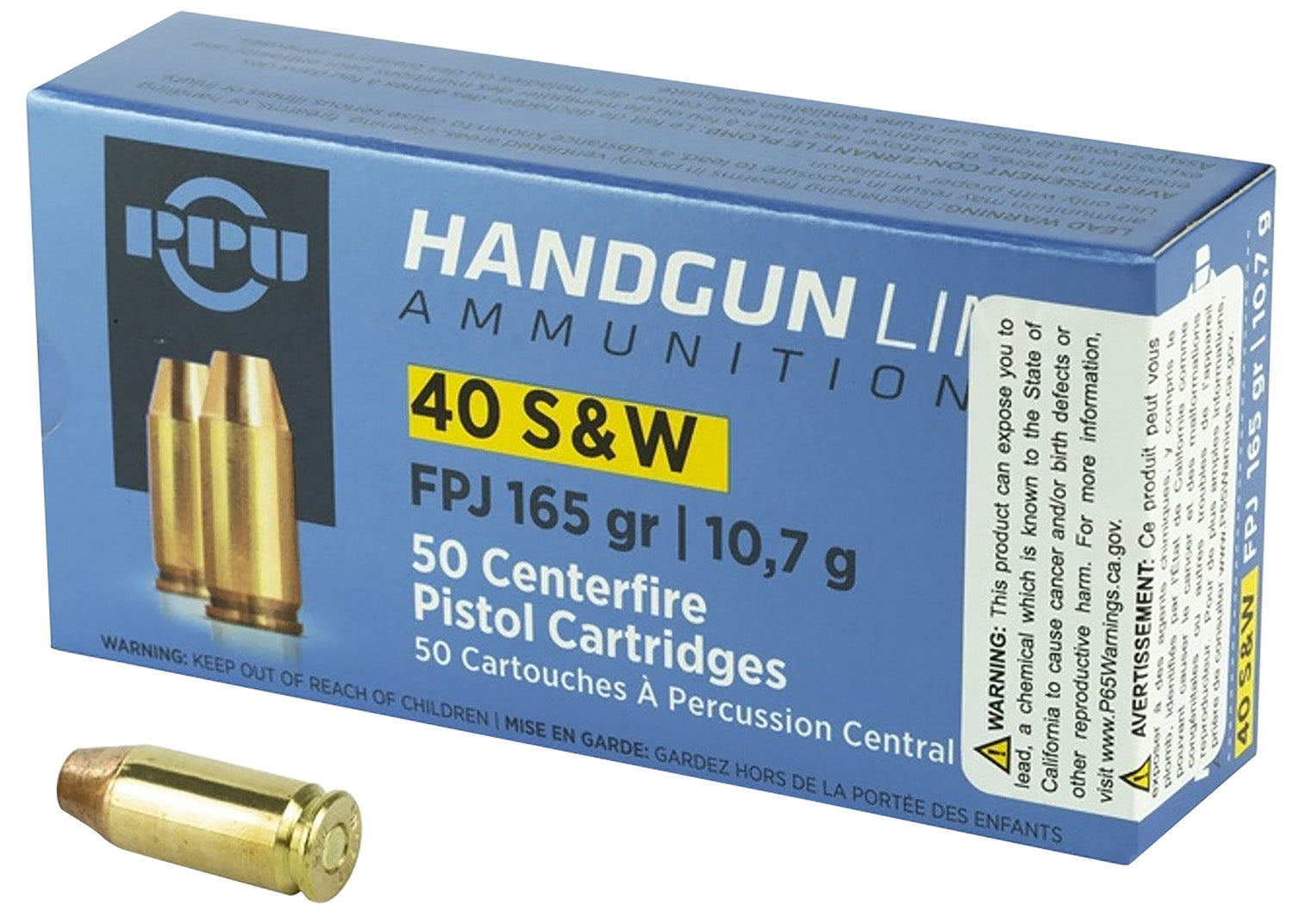 Prvi Partizan   165 Grain .40 S&W 1000 fps 8605003813149
