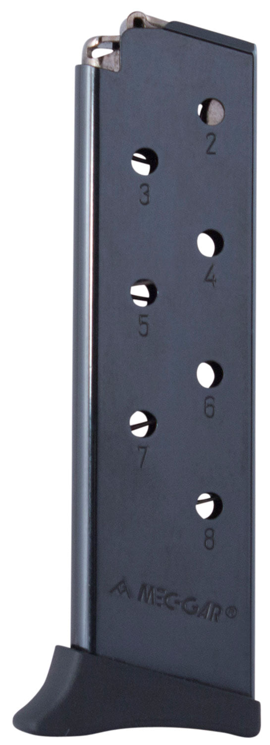 Mec-Gar 8rd .380 ACP Blued Finger Rest Magazine for Bersa Thunder MGBR3808B