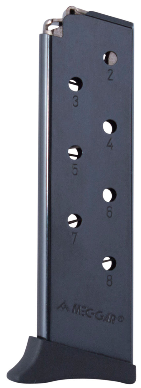 Mec-Gar 8rd .380 ACP Blued Finger Rest Magazine for Bersa Thunder MGBR3808B