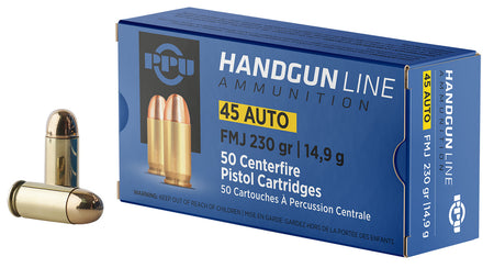 Prvi Partizan  Full Metal Jacket 230 Grain .45 ACP/Auto 836 fps 8605003813170