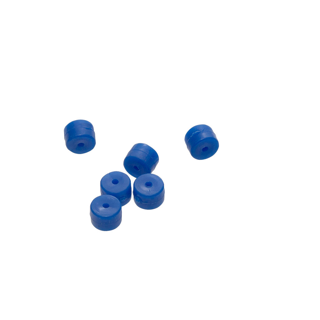 October Mountain Blue Turbo Button 2.0 Bowstring Accessory 100 pk.