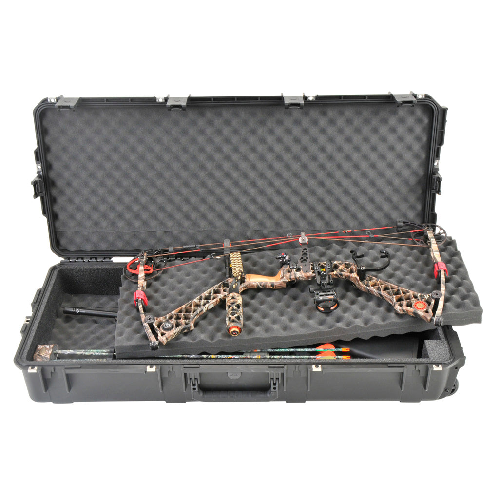 SKB iSeries Watertight Double Bow/Rifle Case Black 42 in.