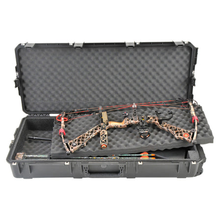 SKB iSeries Watertight Double Bow/Rifle Case Black 42 in.