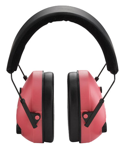 Champion Targets Electronic Muff 25 dB Over-the-Head Amplified Hearing Protection Pink/Black