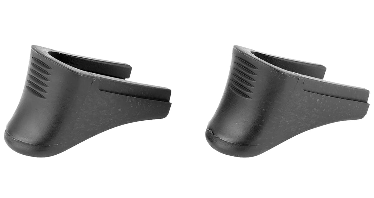 Pearce Grip PGLCP 380 ACP Grip Extension for Ruger LCP & LCP II, 1/2" Additional Surface, Black Finish, 2-Pack