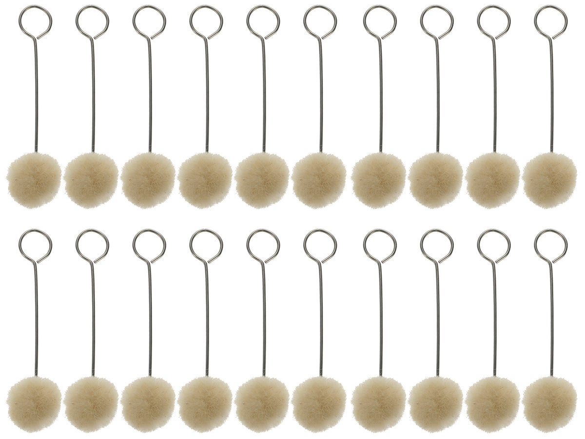 Birchwood Casey 41110 Swauber Loop-Handle Gun Blue Applicators 20 Per Pack