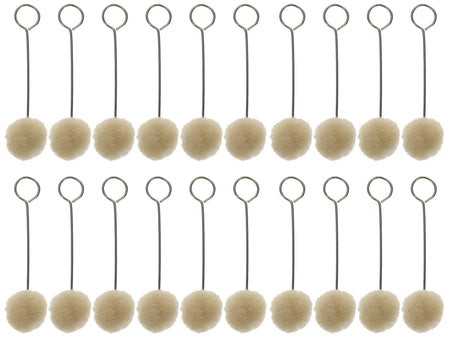 Birchwood Casey 41110 Swauber Loop-Handle Gun Blue Applicators 20 Per Pack