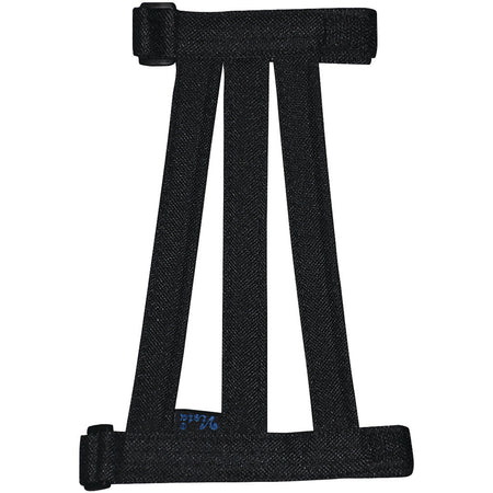 Vista Ultra-Lite 3-Stave Armguard Black Velcro