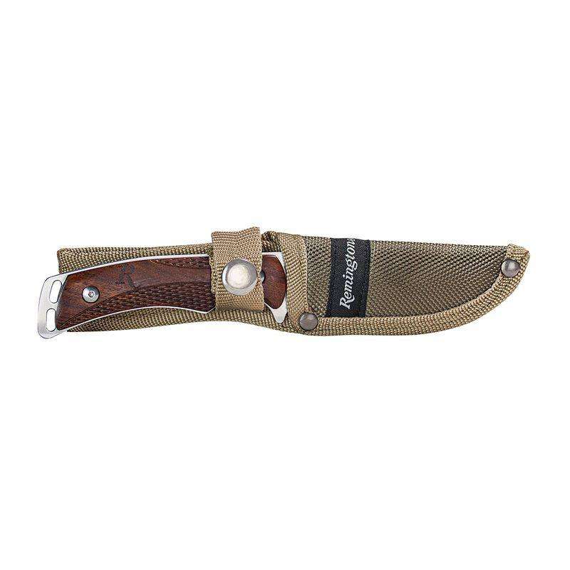 Remington Woodland Skinner Fixed 7.5 In Blade Hunting Knife Includes Sheath