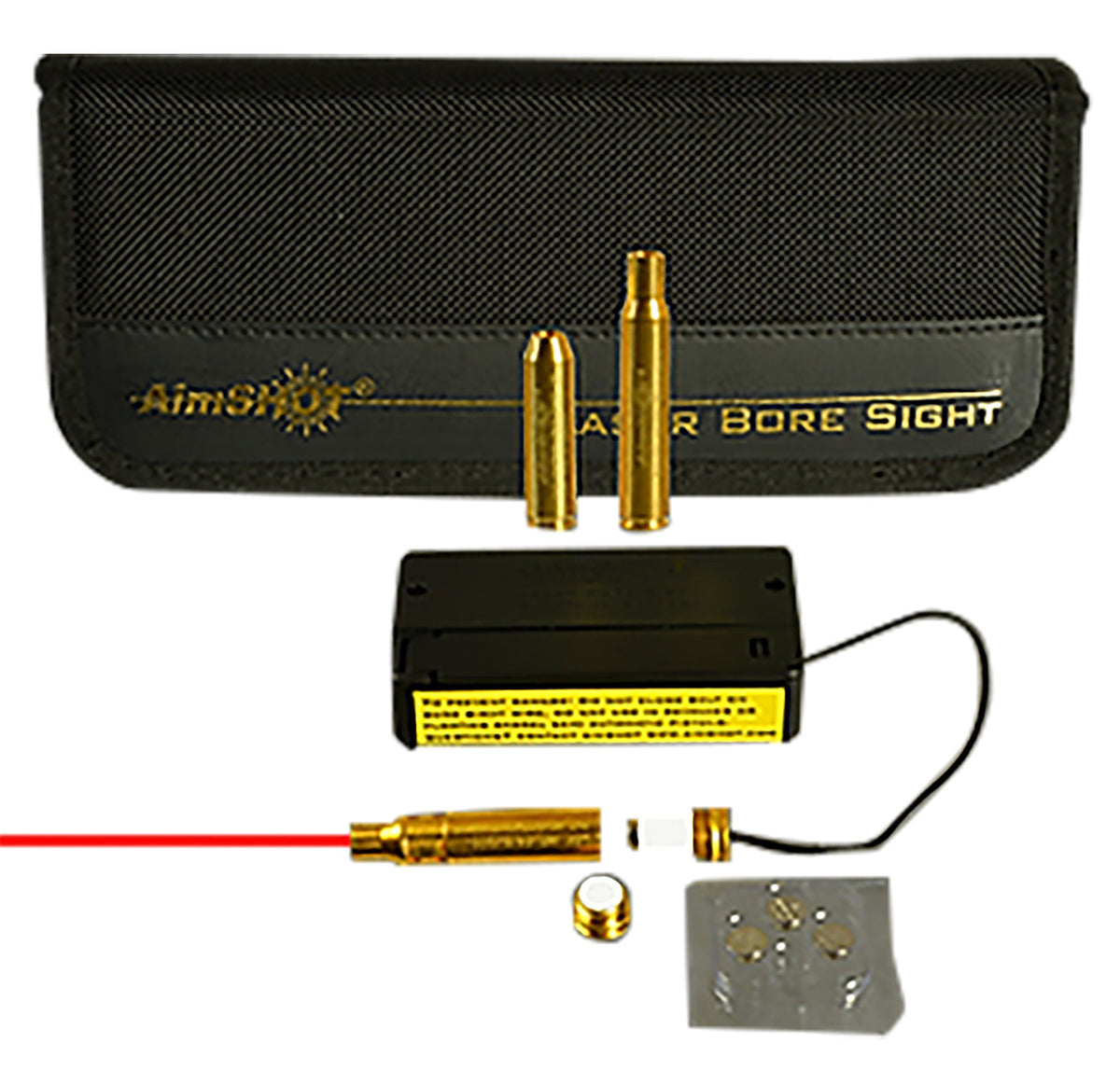 AimShot MBSKIT1 Rifle Boresighter Kit Includes BS223 Laser Plus AR243 AR3006 Arbors