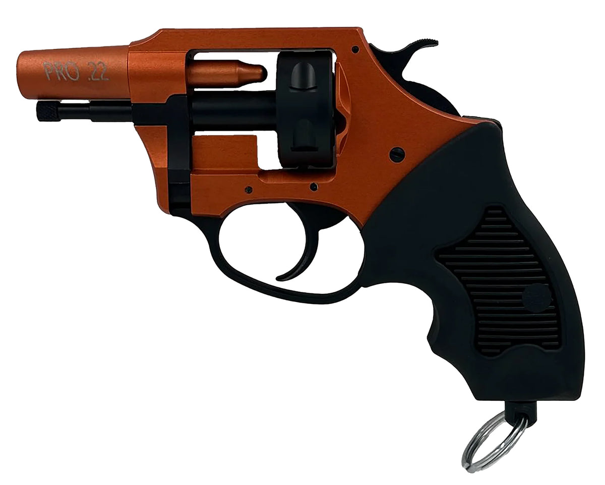 Charter Arms 82290 22 Blank 6-Shot Pistol Orange Cerakote Aluminum Frame