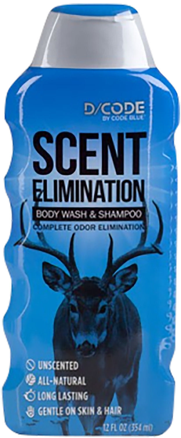 Code Blue OA1308 Odor Eliminating Hunting Body Wash and Shampoo 12oz