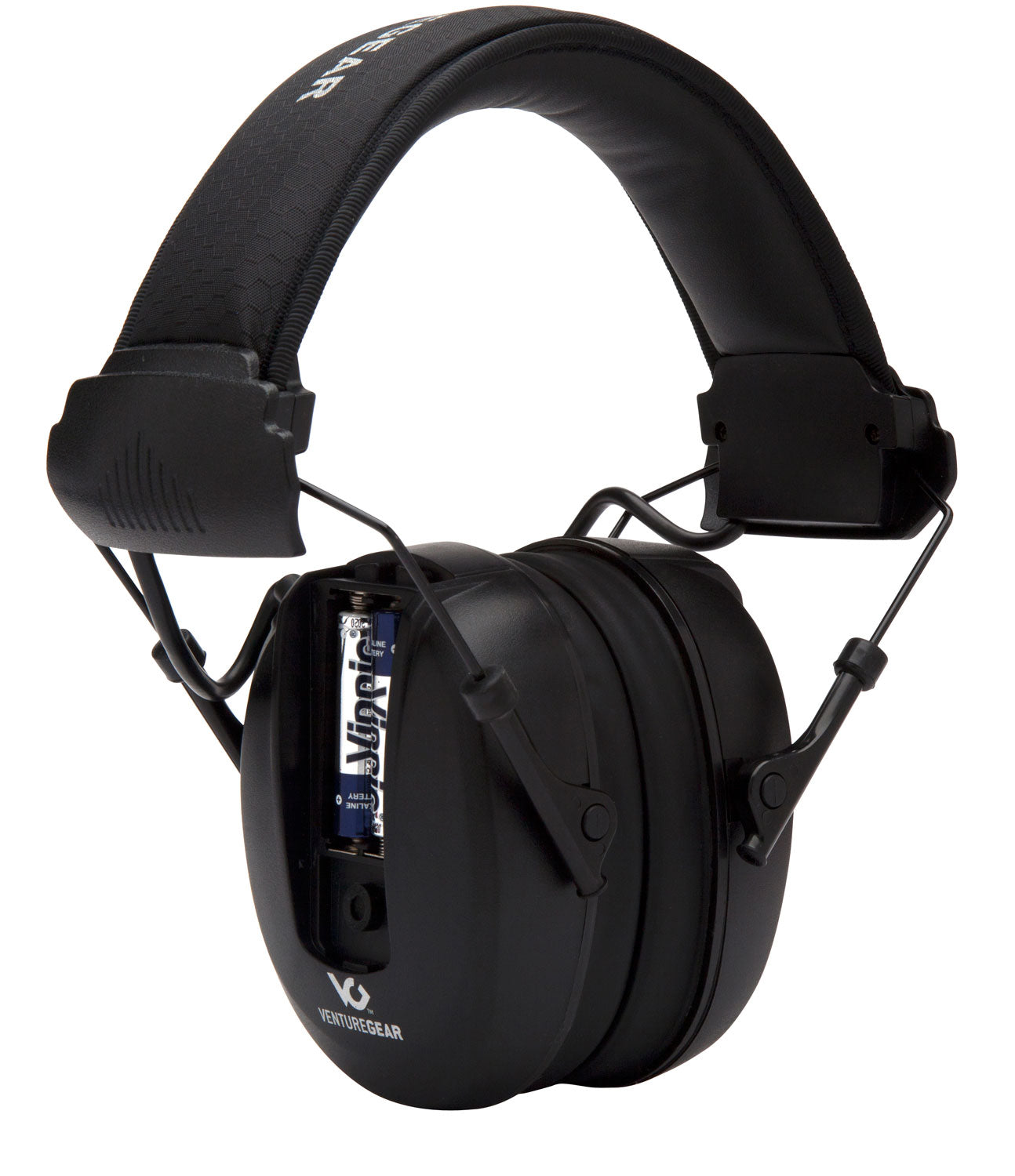 Pyramex VGPME10 Clandestine Electronic Hearing Protection Muff 24 dB Black Adult 1 Pair