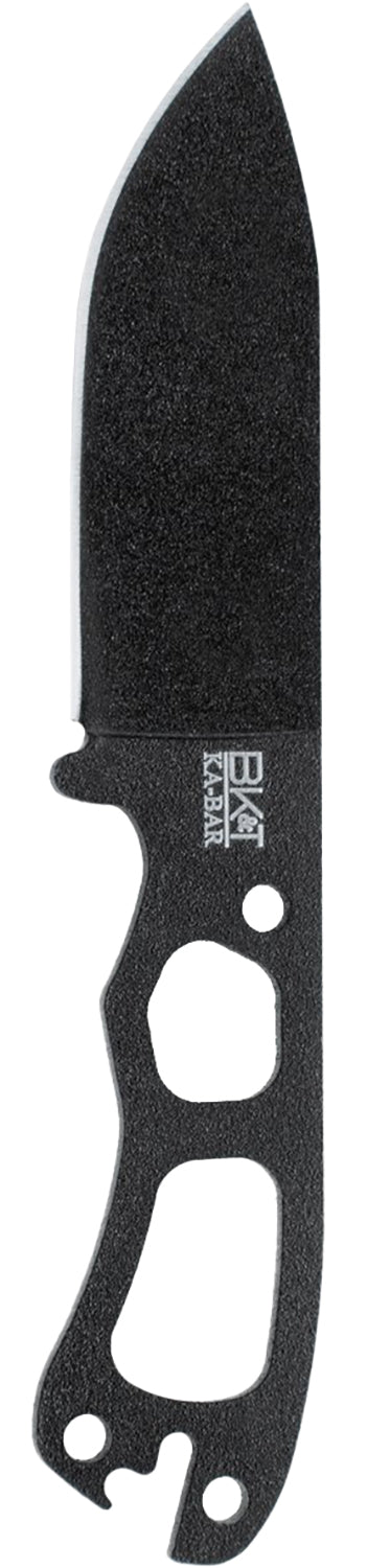 Ka-Bar BK11 Becker Necker 3.25" Fixed Drop Point Blade, 1095 Cro-Van Handle, Black Hard Plastic Sheath Included