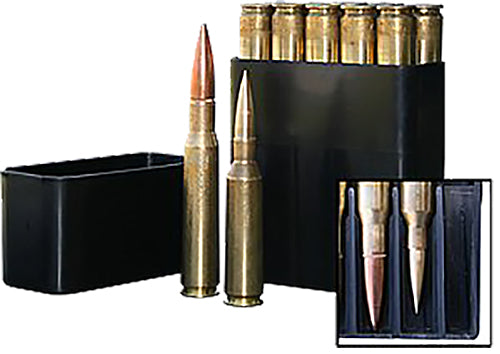 MTM Case-Gard BMG1040 Black Polypropylene 50 BMG Slip-Top Ammo Box 10rd