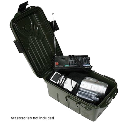 MTM Case-Gard S107411 Polypropylene Floating Survivor Dry Box Forest Green