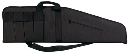 Bulldog BD423 25" Extreme Tactical Rifle Case Black Water-Resistant Nylon, 4 External Magazine Pouches