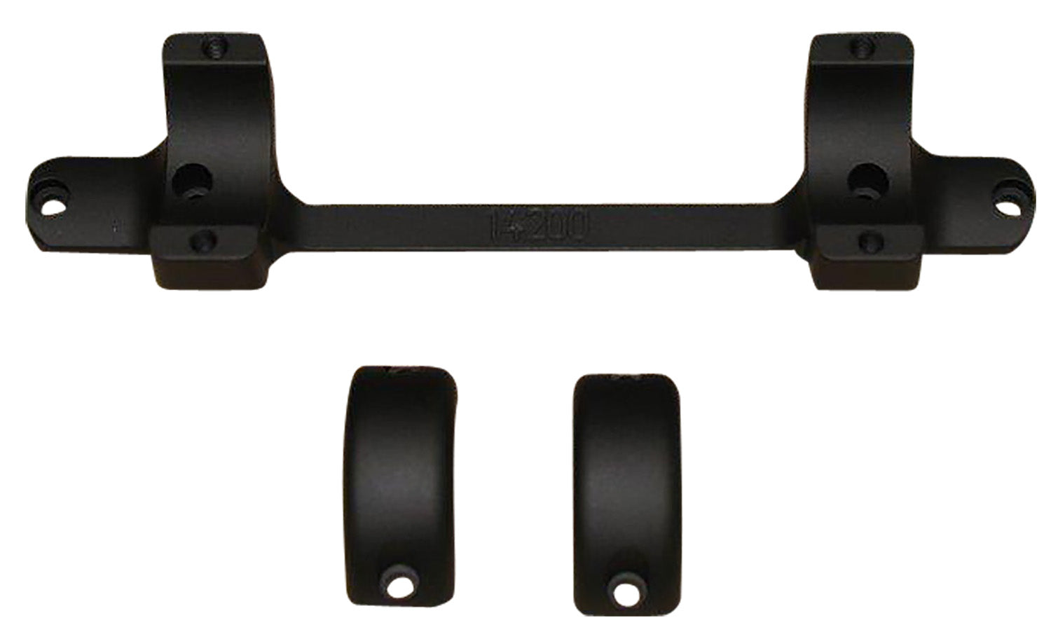 DNZ 18200 Savage Game Reaper 1-Inch Scope Ring and Mount Combo Matte Black