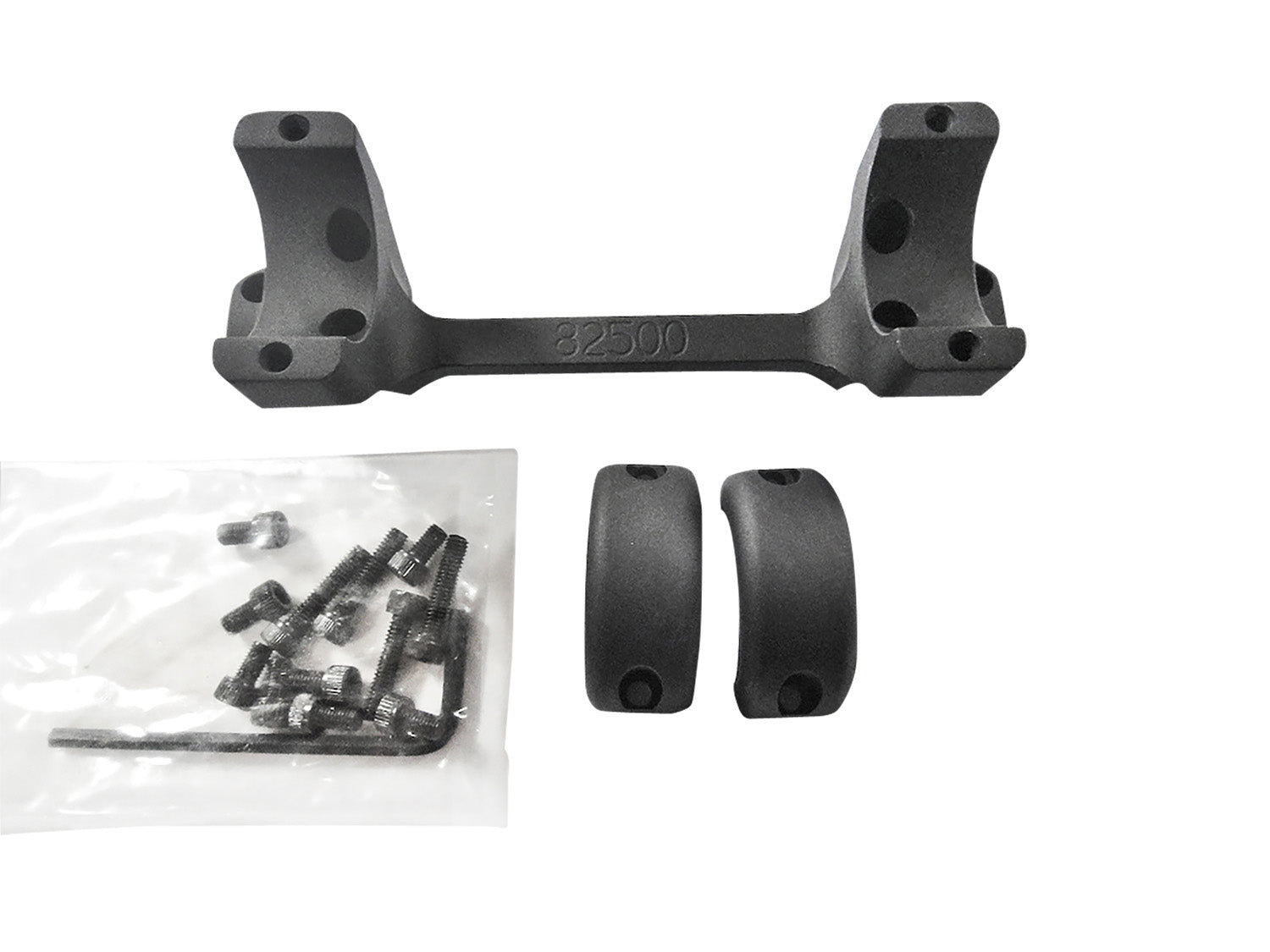 DNZ 82500 Browning Game Reaper 1-Inch Scope Ring and Mount Combo Matte Black