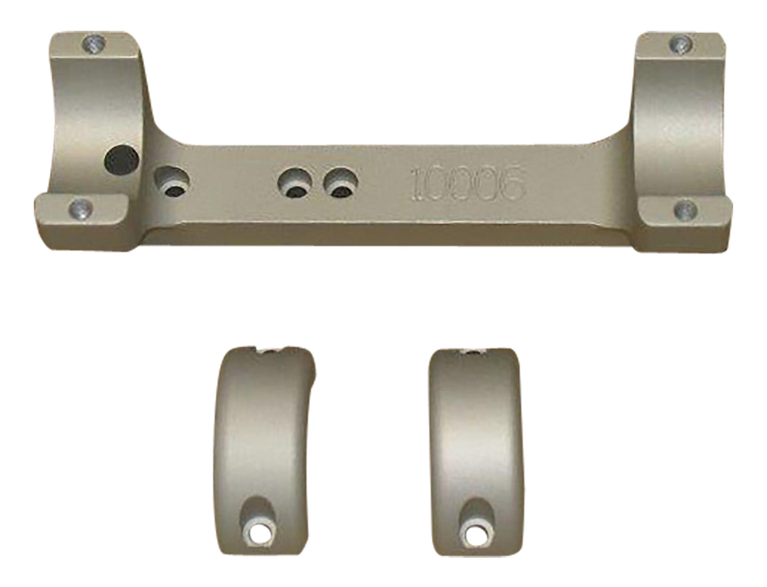 DNZ 10005 Thompson/Center Game Reaper One-Piece Scope Mount/Ring Combo Silver 1"