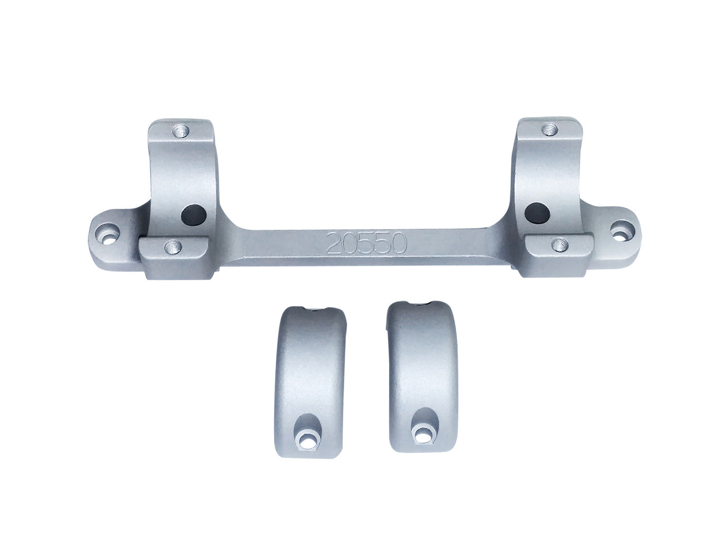 DNZ 20550S Tikka Game Reaper One-Piece Scope Mount/Ring Combo Silver 1"