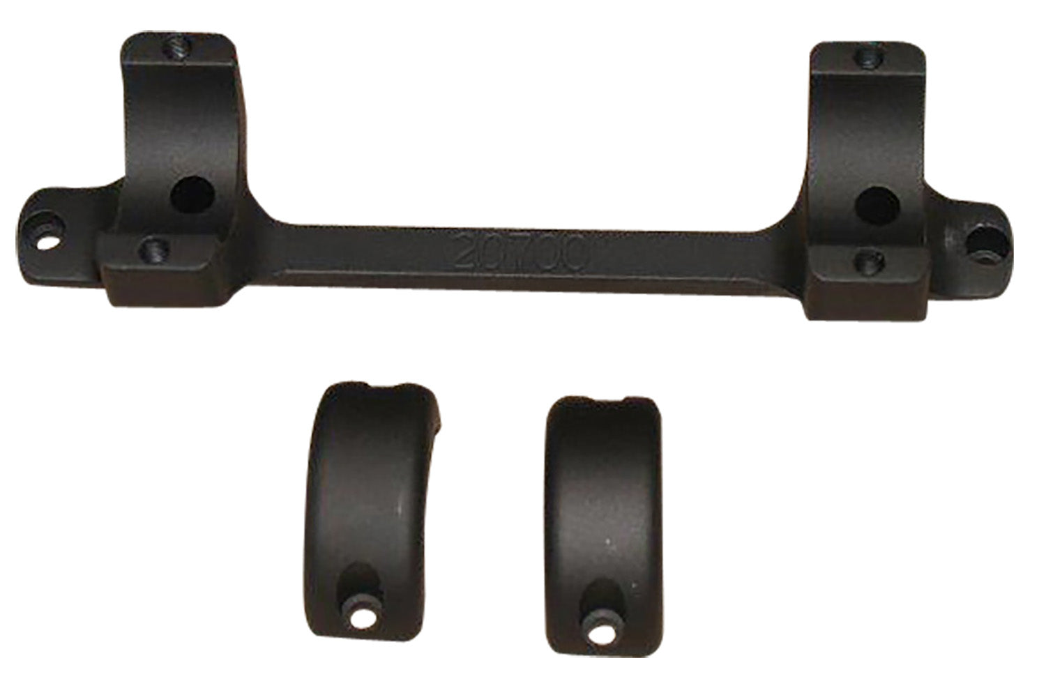 DNZ 20700 Remington Game Reaper One-Piece Scope Mount/Ring Combo Matte Black 1"