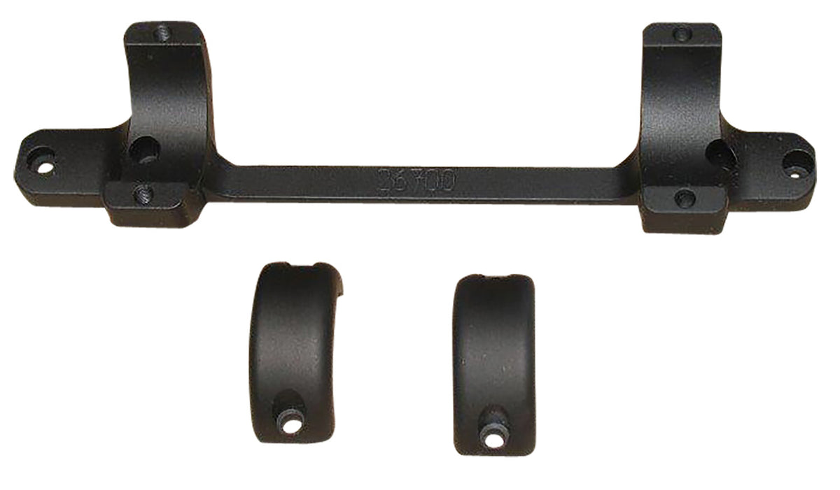 DNZ 62700 Remington Game Reaper One-Piece Scope Mount/Ring Combo Matte Black 1"